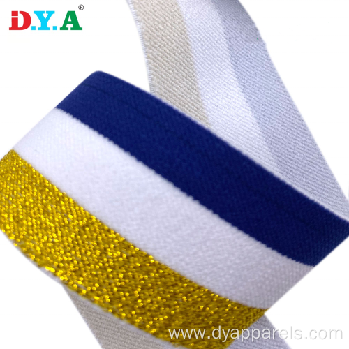 Fashion Custom Colorful WOVEN Elastic Band